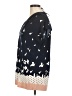 Max Studio Blue Short Sleeve Top Size M - photo 5
