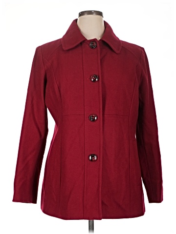 London Fog Wool Coat (view 1)