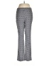 Anne Klein Print Gray Casual Pants Size M - photo 1