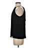 Ann Taylor LOFT 100% Polyester Black Sleeveless Blouse Size XS - photo 5