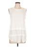 MICHAEL Michael Kors 100% Polyester Ivory Sleeveless Blouse Size L - photo 1