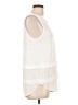 MICHAEL Michael Kors 100% Polyester Ivory Sleeveless Blouse Size L - photo 4