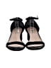 Just Fab Black Sandals Size 8 1/2 (X-wide) - photo 2