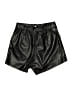 Hollister 100% Polyester Metallic Black Shorts Size S - photo 2