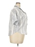 Assorted Brands 100% Cotton Stripes Silver Short Sleeve Button-Down Shirt Size XXL - photo 4