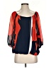 Vince Camuto 100% Polyester Blue 3/4 Sleeve Blouse Size S - photo 1