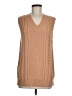 Unbranded Tan Sweater Vest Size M - photo 1