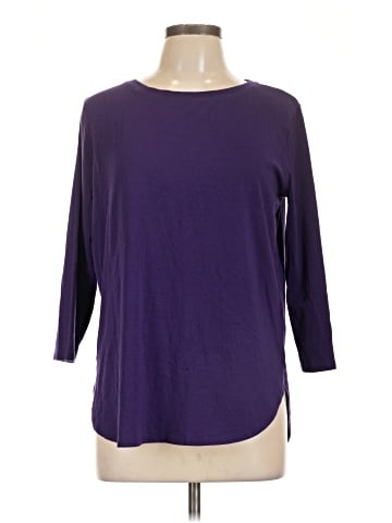 Isaac Mizrahi New York 3/4 Sleeve T-Shirt (view 1)