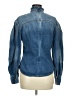 Zimmermann 100% Cotton Blue Long Sleeve Top Size 6 (1) - photo 2