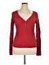 Set 100% Cotton Red Long Sleeve Henley Size XL - photo 1