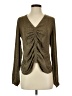 Guess 100% Polyester Brown Long Sleeve Blouse Size S - photo 1