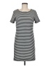 Splendid Stripes Black Casual Dress Size M - photo 1
