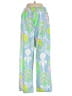 Dudley Stephens Print Blue Casual Pants Size S - photo 2