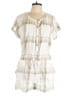 Maven West Plaid Ivory Romper Size M - photo 1