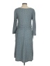 Lands' End Argyle Blue Casual Dress Size M - photo 2