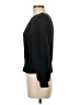 By Anthropologie Chevron-herringbone Black Pullover Sweater Size M - photo 5