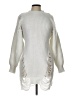 Unbranded 100% Polyester Silver Pullover Sweater Size L - photo 1