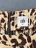 CAbi 100% Polyester Animal Print Brown Sleeveless Blouse Size S - photo 7