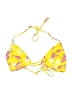 Scales Print Yellow Swimsuit Top Size XXL - photo 1