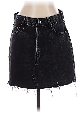 MNG Denim Skirt (view 1)