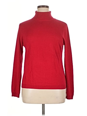 Joan Vass Long Sleeve Turtleneck (view 1)