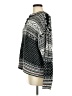 L.L.Bean 100% Cotton Paisley Black Pullover Sweater Size M - photo 5