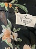 Ember Floral Black Long Sleeve Blouse Size XL - photo 6