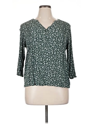 Monday Fun 3/4 Sleeve Blouse (view 1)