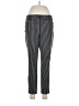 Ann Taylor LOFT Houndstooth Black Casual Pants Size 8 - photo 1