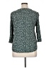 Monday Fun 100% Rayon Green 3/4 Sleeve Blouse Size 1X - photo 2