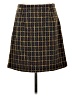 Hutch 100% Polyester Tweed Blue Formal Skirt Size S - photo 1
