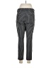 Ann Taylor LOFT Houndstooth Black Casual Pants Size 8 - photo 2