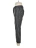 Ann Taylor LOFT Houndstooth Black Casual Pants Size 8 - photo 5