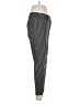 Ann Taylor LOFT Houndstooth Black Casual Pants Size 8 - photo 4