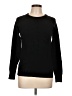 French Connection Solid Black Pullover Sweater Size L - photo 1