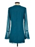 Marciano 100% Recycled Polyester Teal 3/4 Sleeve Blouse Size S - photo 2