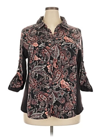 Cure 3/4 Sleeve Blouse (view 1)