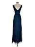 Dessy Collection 100% Polyester Blue Cocktail Dress Size 0 - photo 2