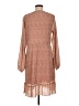 Mikarose 100% Polyester Brown Casual Dress Size M - photo 2