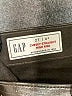 Gap 100% Polyester Metallic Black Casual Pants Size 4R - photo 7