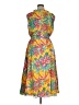 Talbots Tropical Yellow Cocktail Dress Size 16 - photo 2