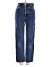 RE/DONE Chevron-herringbone Blue Jeans Size 25 waist - photo 1