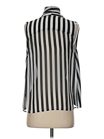 Red Saks Fifth Avenue Sleeveless Blouse (view 2)
