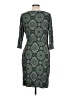 Talbots Paisley Teal Cocktail Dress Size L - photo 2