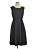 Calvin Klein Solid Gray Casual Dress Size 8 - photo 1