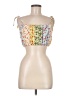 Blue Blush 100% Polyester Yellow Sleeveless Blouse Size M - photo 1