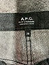 A.P.C. 100% Cotton Tweed Black Jeans Size 28 waist - photo 7