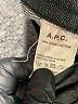 A.P.C. 100% Cotton Tweed Black Jeans Size 28 waist - photo 8