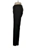 Ecru Solid Black Dress Pants Size 8 - photo 5