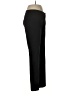 Ecru Solid Black Dress Pants Size 8 - photo 4